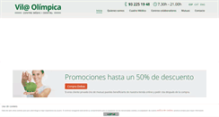 Desktop Screenshot of centremedicvilaolimpica.com